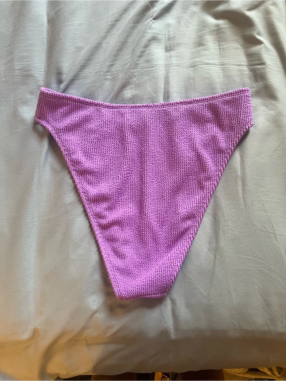 wild fable Purple Textured Bikini Bottom